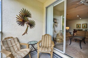 Terrace/patio - NEW! Sun-Drenched Disney Retreat at Legacy Dunes Resort (Four Corners)