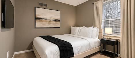 4 chambres, fer et planche Ă repasser, Wi-Fi, literie fournie