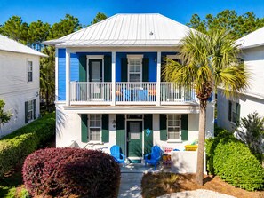 Exterior - 30A TWO Beach Bungalows Steps Apart Sleeps 13 (Santa Rosa Beach)