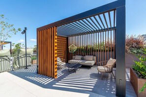 Terrace/patio - Apto Premium: Perto do Parque Moinhos e Conforto (Porto Alegre)