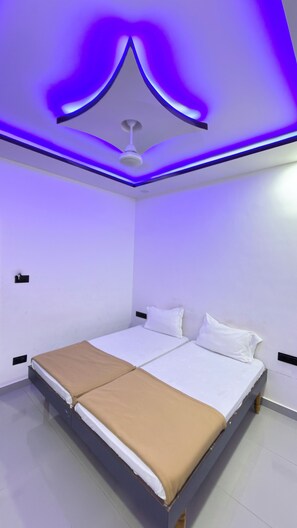 Comfort tweepersoonskamer, uitzicht op de stad