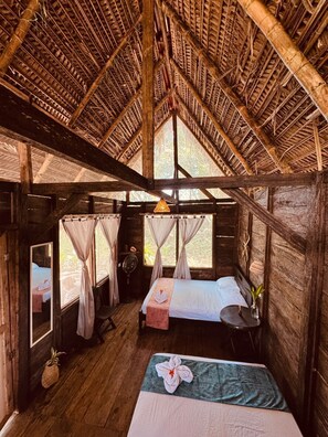Twin Room, Patio, Garden View - nawala eco-hostel (Nuquí)