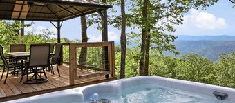The Dogwood. 180 degree views of the Smoky Mtns