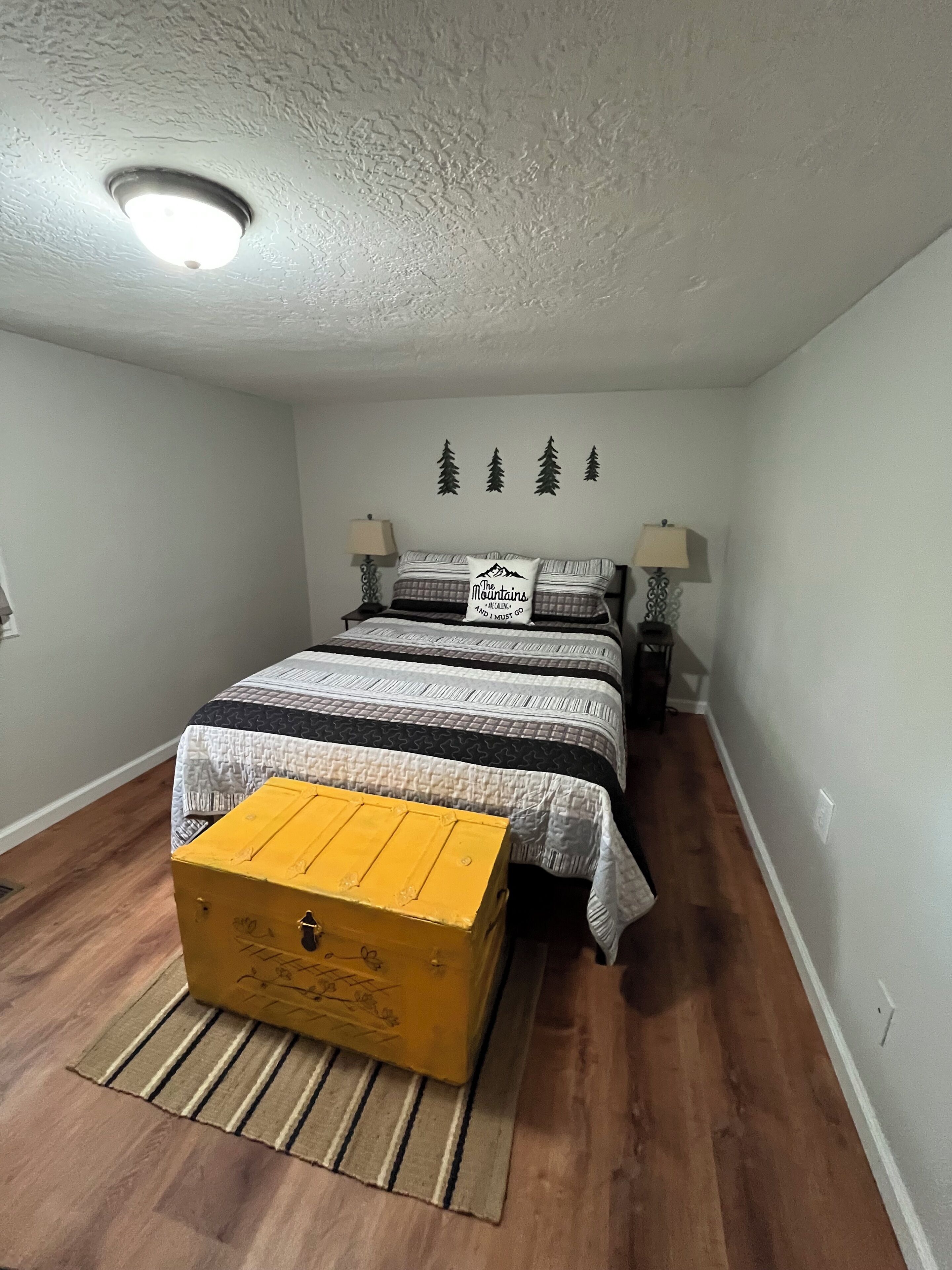 2 bedrooms, iron/ironing board, free WiFi, bed sheets