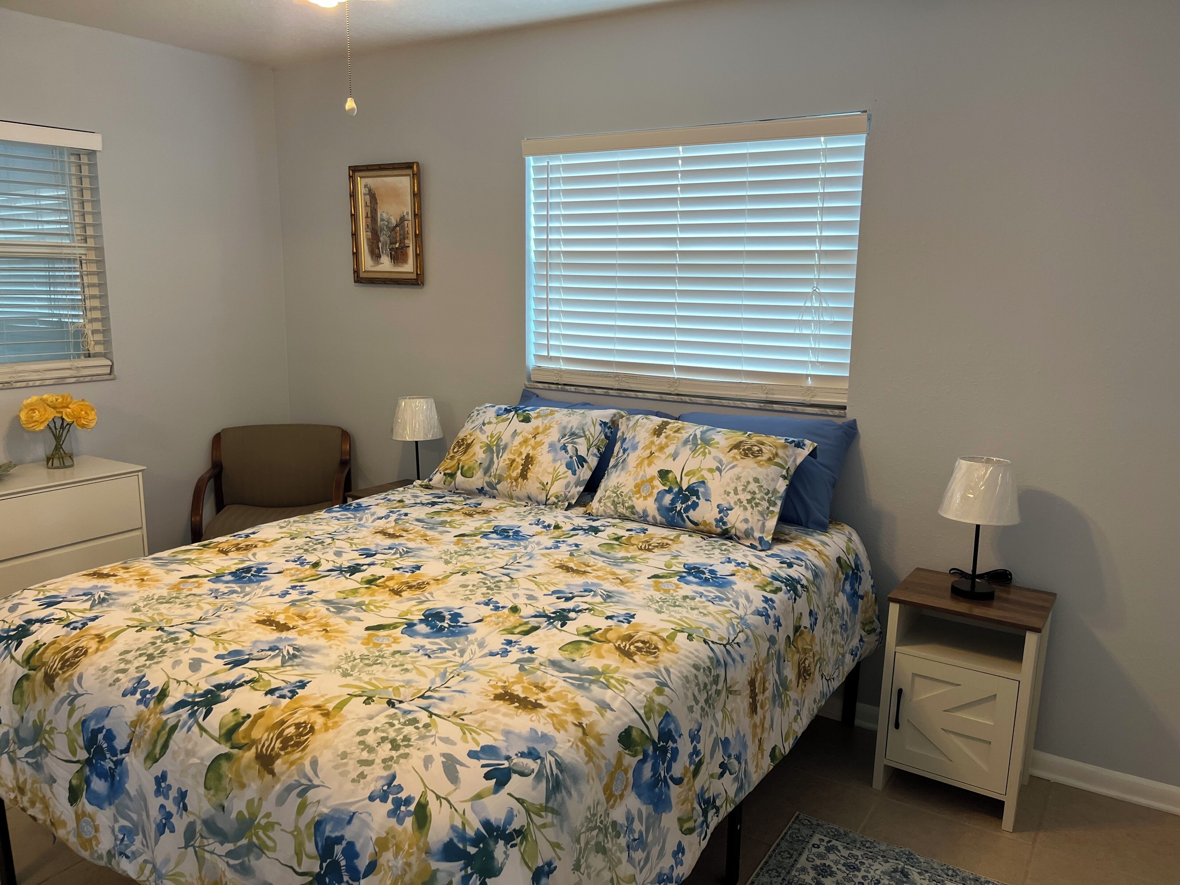 2 bedrooms, iron/ironing board, free WiFi, bed sheets