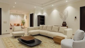 Comfort Apartment, Balcony, City View | Bahagian dalam