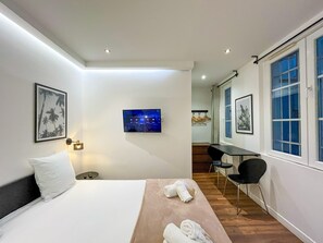 2 habitaciones, tabla de planchar con plancha y wifi gratis 