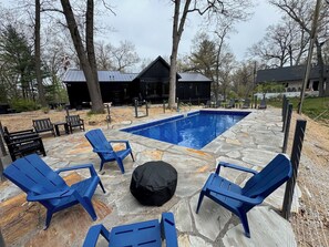 Pool - Great Lakes Getaway is a spacious six-bedroom retreat (New Buffalo)