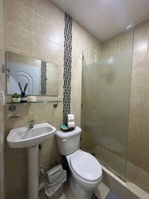 Apartment, 1 Bedroom, Accessible | Bathroom - Sunset Place One Bedroom in Front of Pucmm (Santiago de los Caballeros)