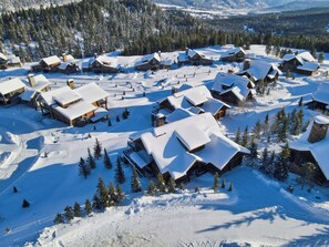 Exterior - Newly Listed Ski-in/Ski-out Home with Private Hot Tub and Foosball Table (Big Sky)