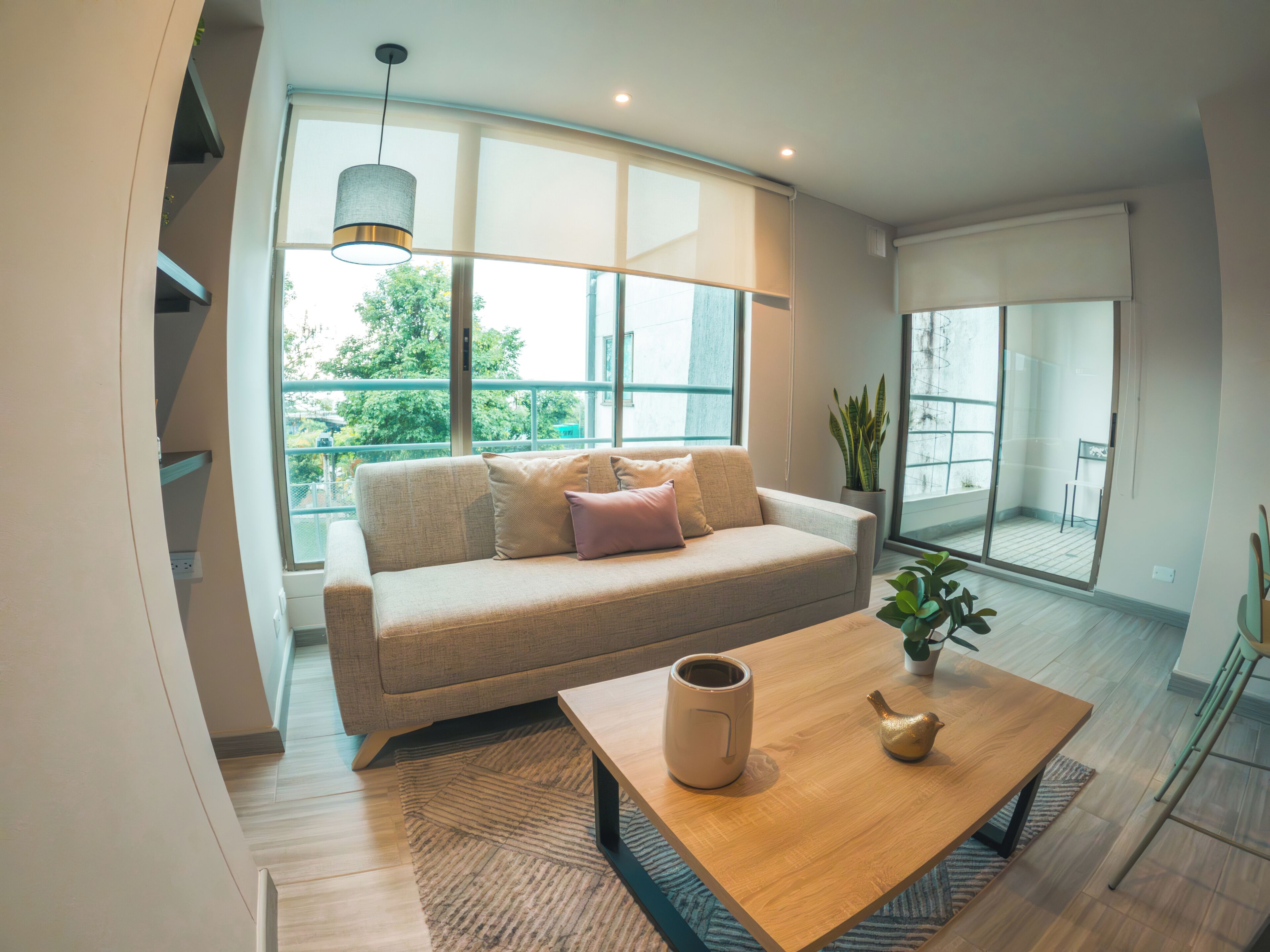 Apartment, City View | Living area