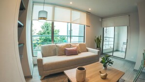 Apartemen, pemandangan kota | Area keluarga