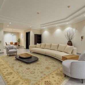 Living area - Vacation Haven Apartment (Lekki)
