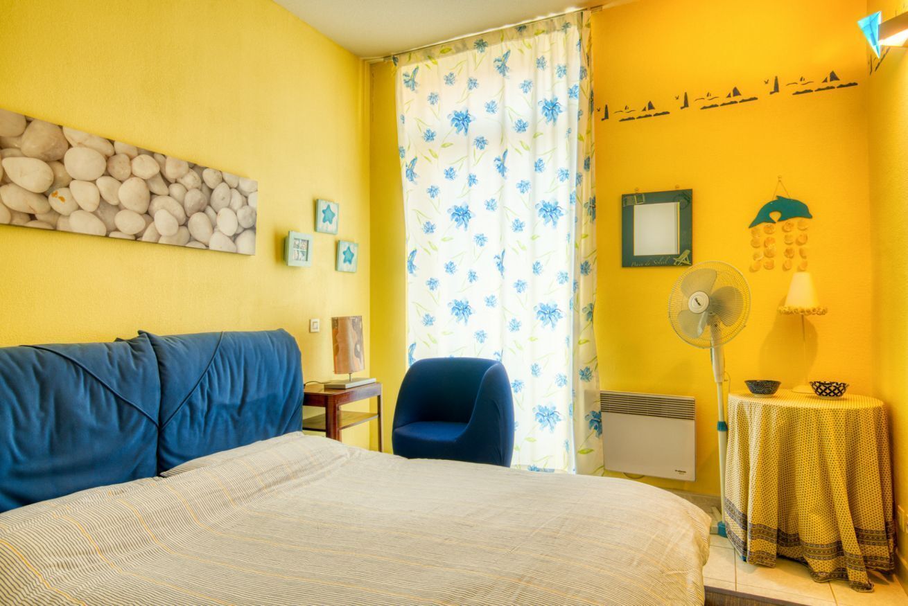 1 bedroom, iron/ironing board, bed sheets
