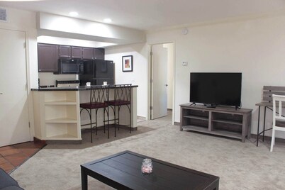 One Bedroom, First Floor.