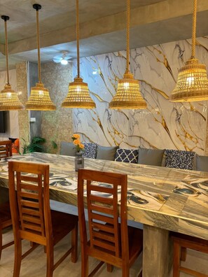 Family House, 3 Bedrooms, Private Pool | In-room dining - Comfortable 2-Story Home for Families (Bacolod)