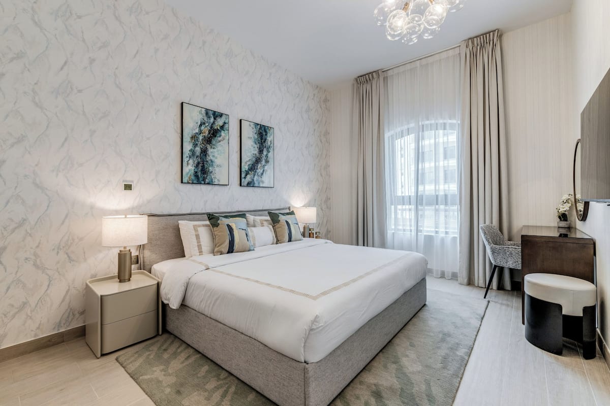 Superior Apartment, 1 Bedroom, Balcony, Golf View | Desk, laptop workspace, iron/ironing board, free WiFi