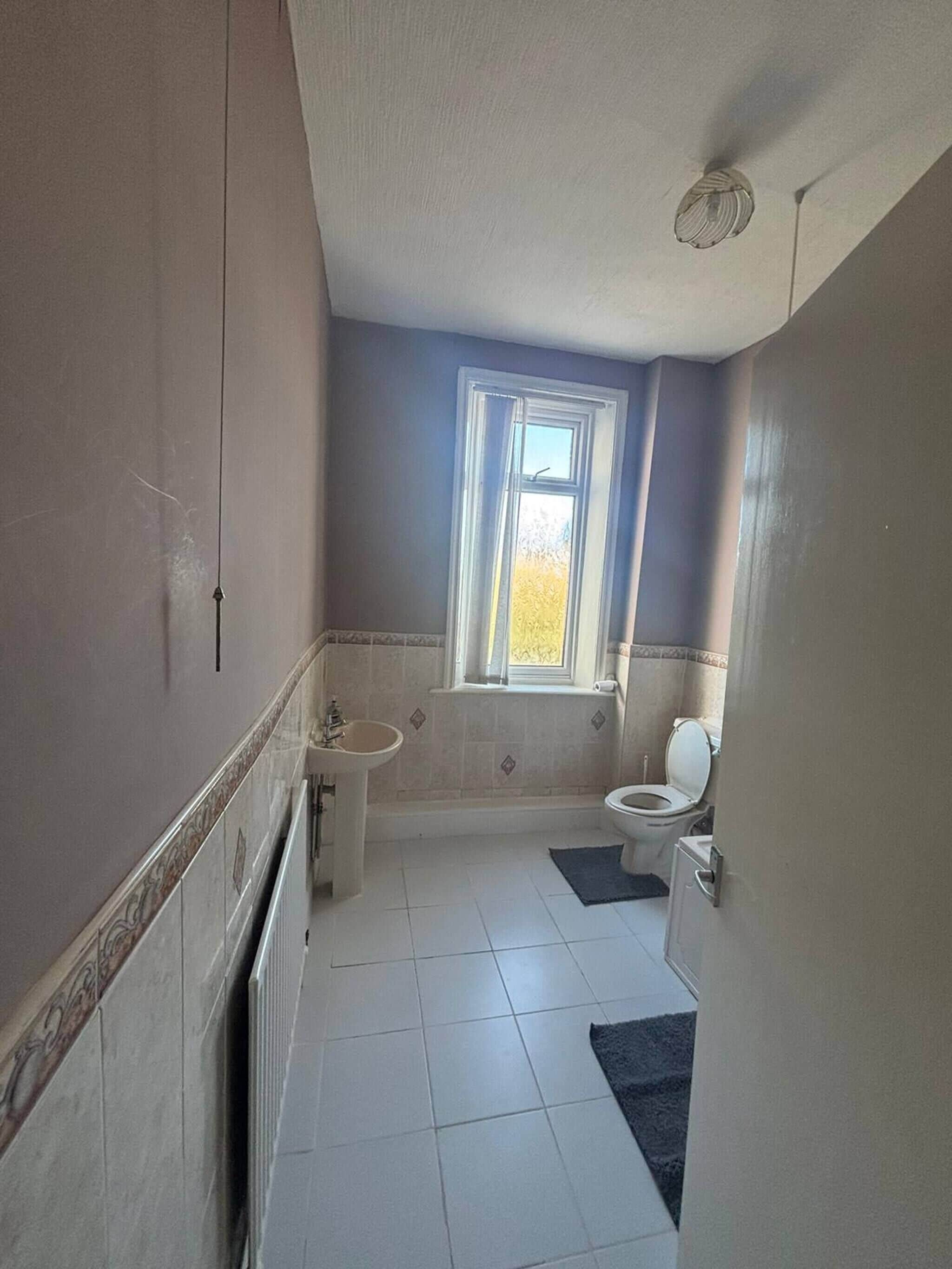 Gemeinsamer Schlafsaal, 1 Schlafzimmer, Balkon, Meerblick | Badezimmer