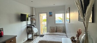 Comfortable ground floor studio in Dax free parking