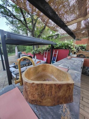 Opções para refeição ao ar livre