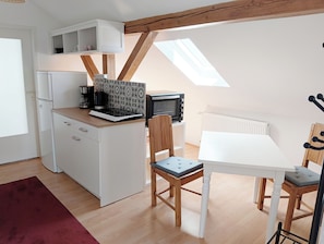 Private kitchen - Room with a bathroom and kitchenette (Diedorf)