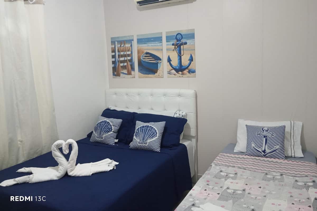 Family Double Room, Balcony, Garden View