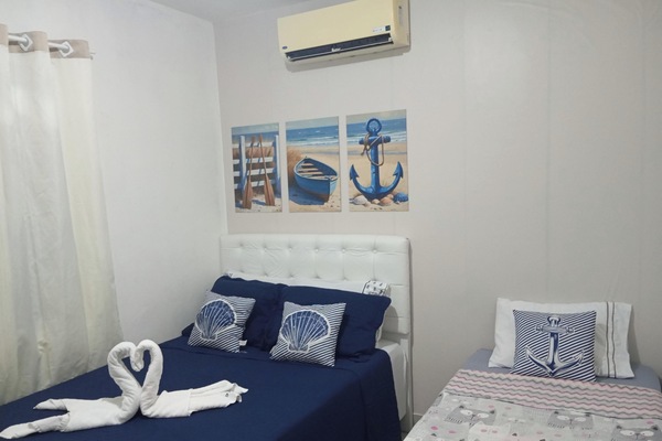 Family Double Room, Balcony, Garden View | Soundproofing, iron/ironing board, WiFi (free)