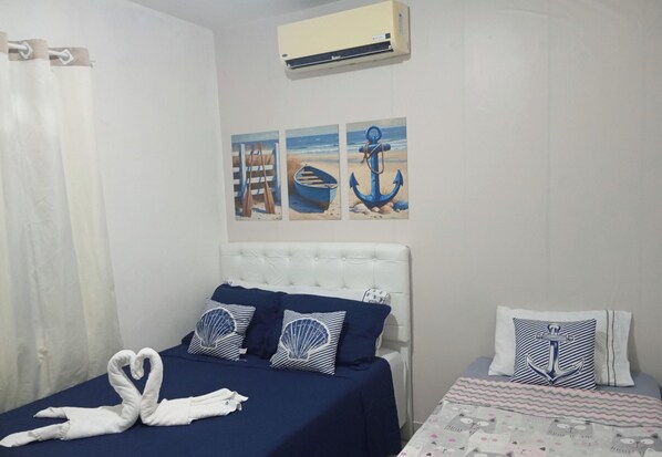 Family Double Room, Balcony, Garden View