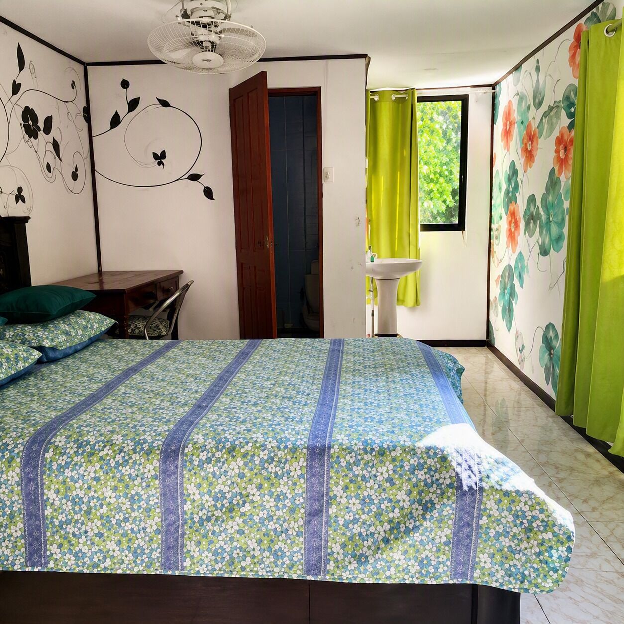 Basic Double Room, Private Bathroom | Desk, laptop workspace, free WiFi