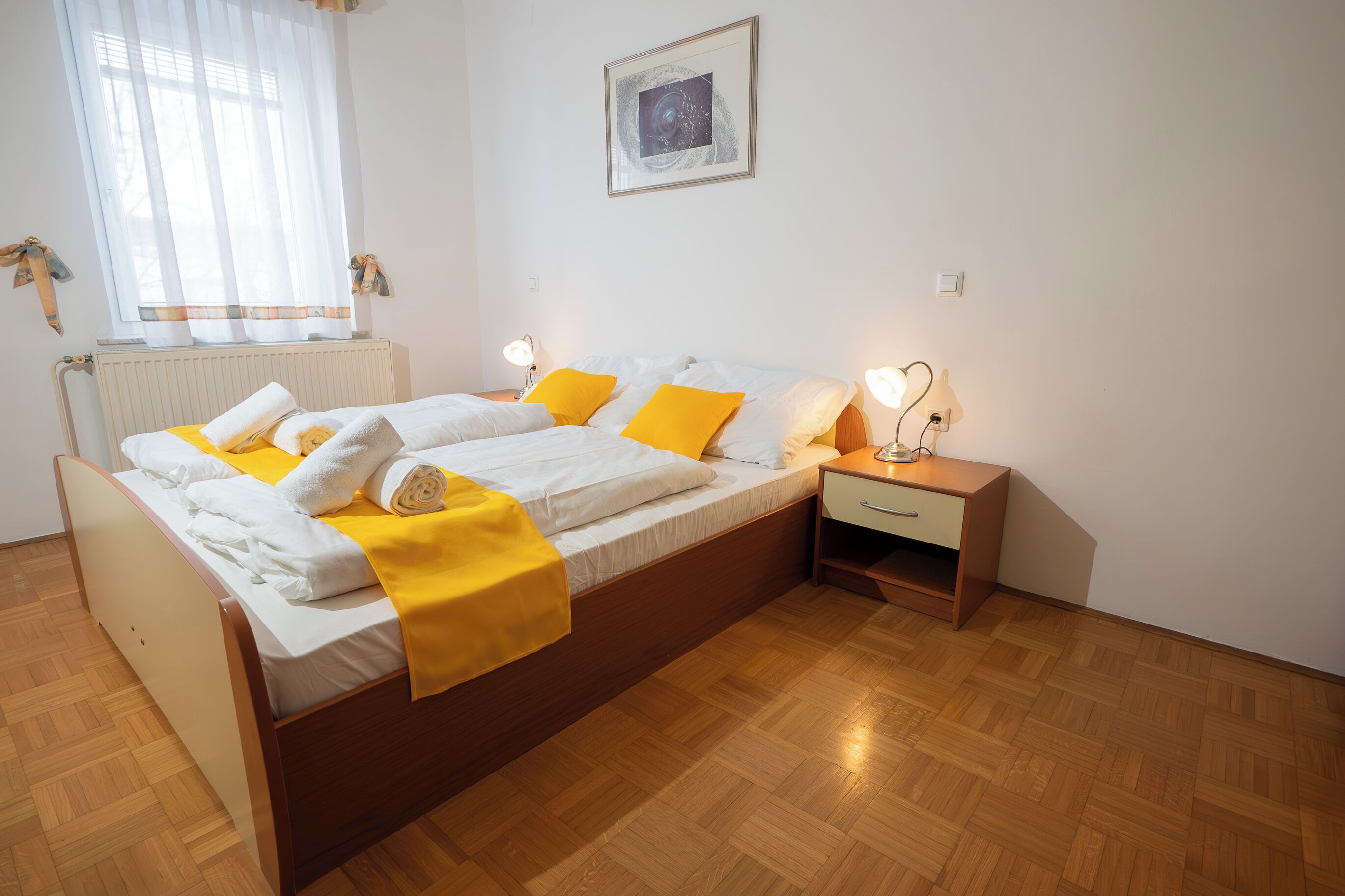 1 bedroom, iron/ironing board, travel crib, free WiFi