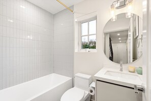 Bathroom - Brand-New Sun-Drenched Kits Home with Rooftop Deck (Vancouver)
