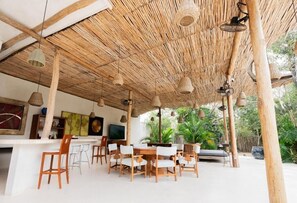 Opções para refeição ao ar livre