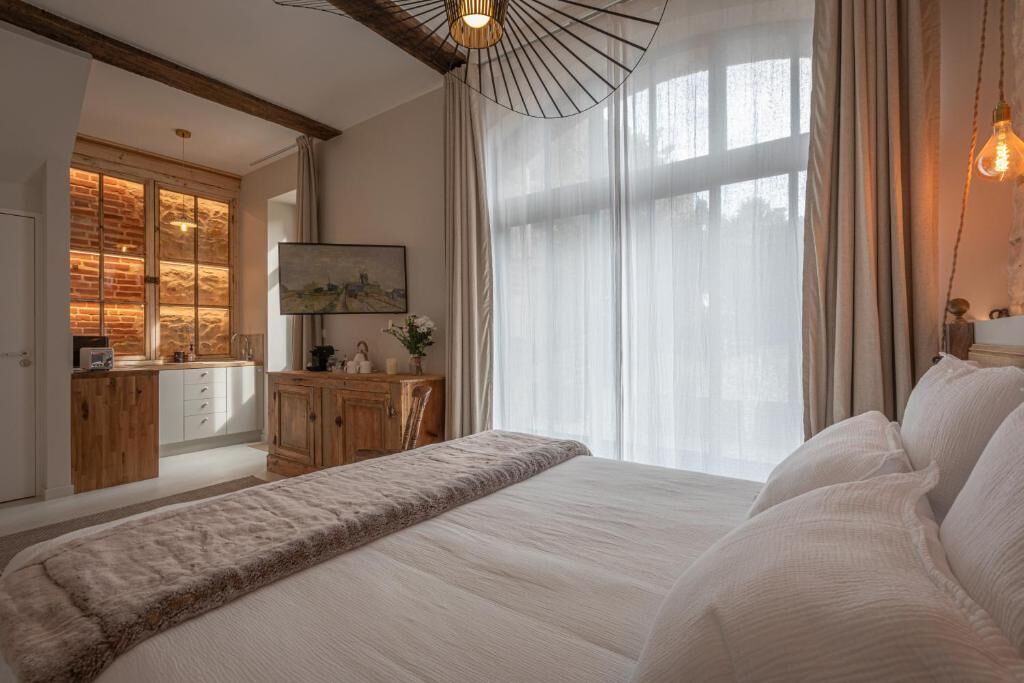 Premium-studio, patio, näköala pihalle