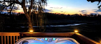 Steps to Beach • Hot Tub • Game Room • Water Views