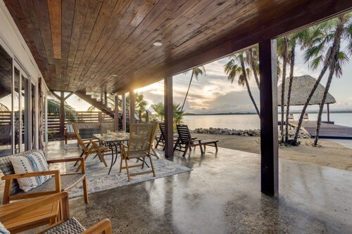 Luxury Waterfront 1bd Villa w. Pool + Dock