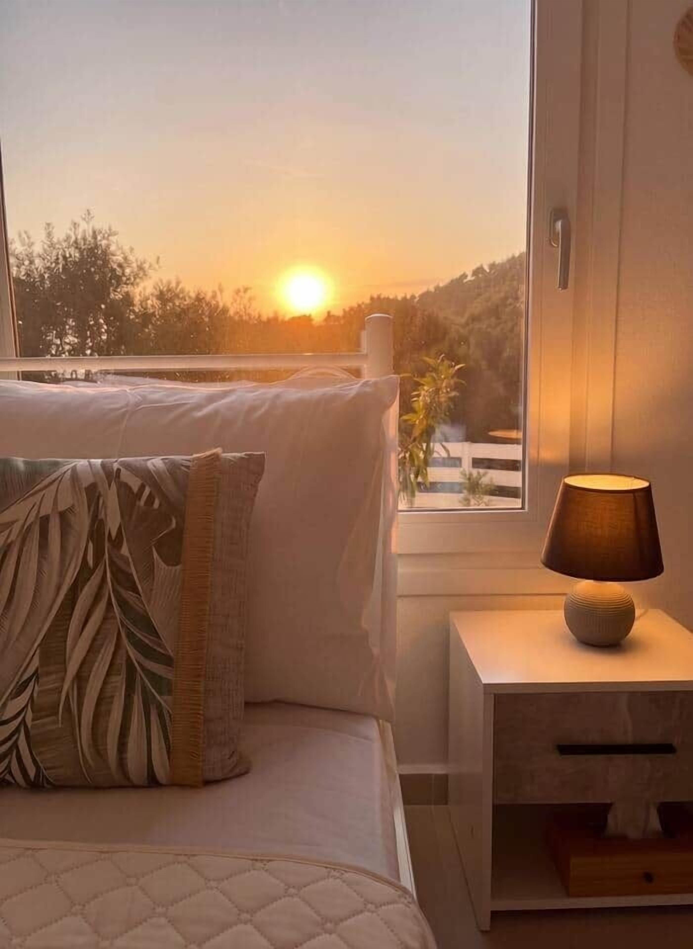 2 bedrooms, in-room safe, iron/ironing board, travel cot