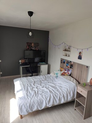 3 dormitorios, tabla de planchar con plancha, wifi y ropa de cama