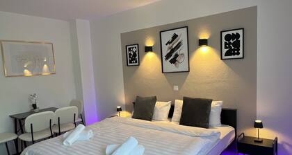 Stilvolles Apartment nahe Messe | 5 Pers. | 3 SZ