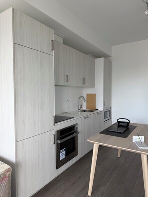 Private kitchen - Downtown Toronto Apartment: 2 Bedrooms, 2 Bathrooms, Balcony (Toronto)