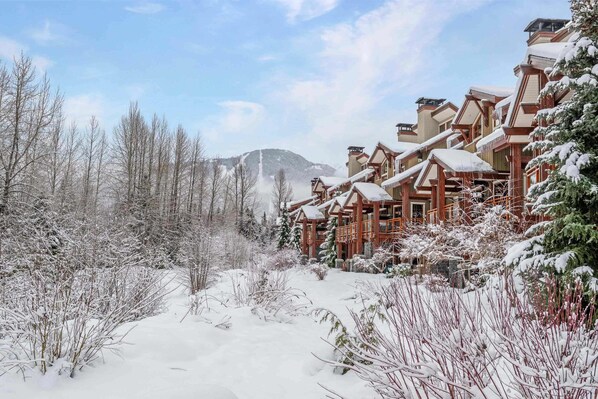 Exterior - Walk to village | AC, hot tub & garage (Whistler)