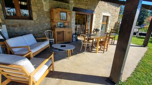 Opções para refeição ao ar livre