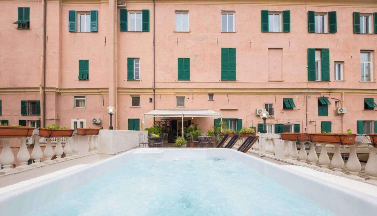 Idromassaggio all'aperto