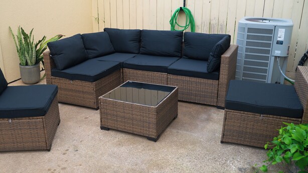 Terrace/patio - Beautiful family-friendly 3-bedroom townhome in Corpus Christi (Corpus Christi)