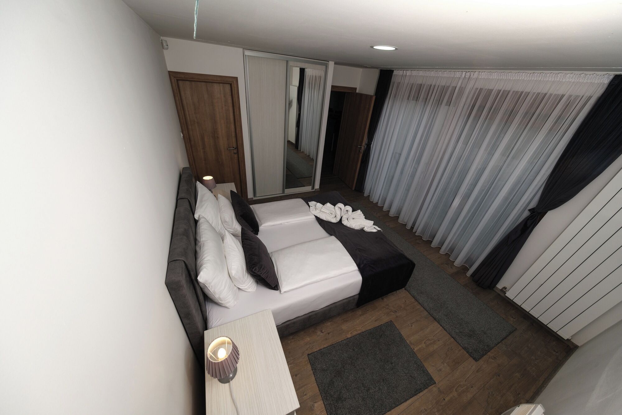 2 bedrooms, iron/ironing board, travel crib, WiFi