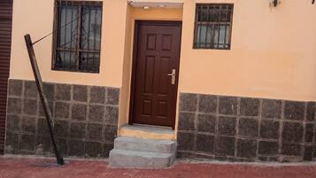 Overnatningsstedets facade