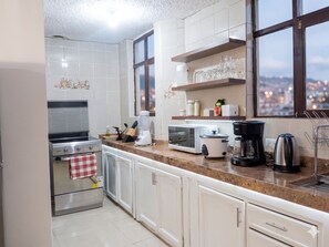 Apartment, Stadtblick | Eigene Küche