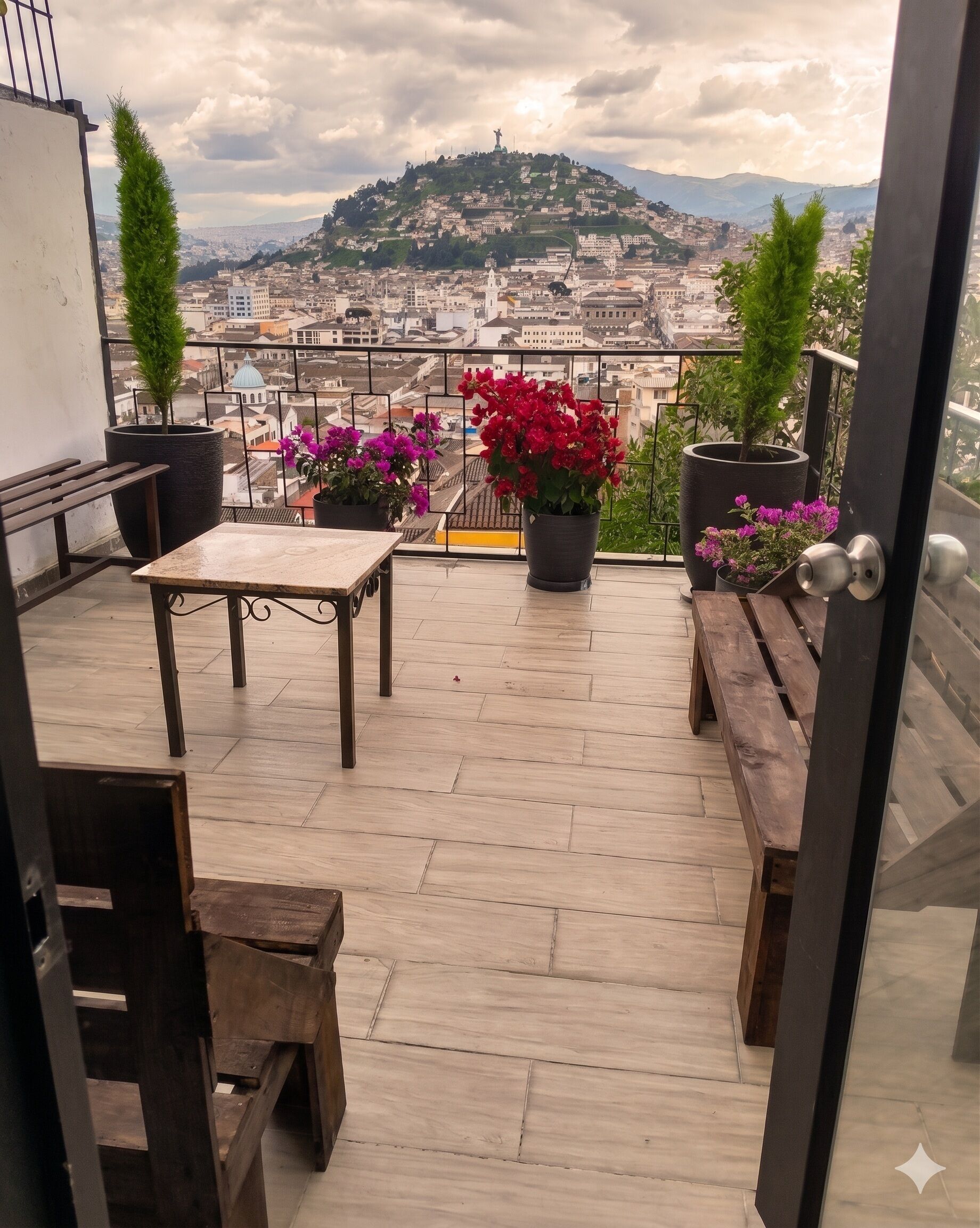 Lejlighed - byudsigt | Terrasse/gårdhave