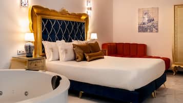 Suite Deluxe - Jacuzzi Available at Extra Charge | Wi-Fi gratis dan seprai linen