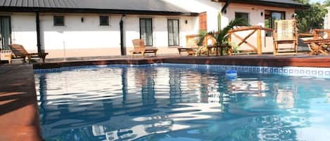 Superior Quadruple Room, Garden View | Pool