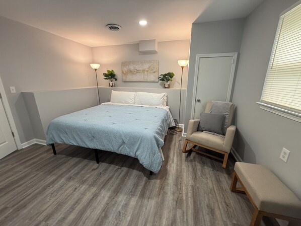 1 bedroom, WiFi, bed sheets